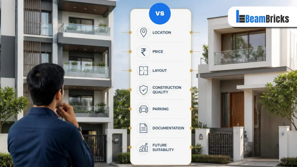 How to Compare Two Residential Properties Before Buying