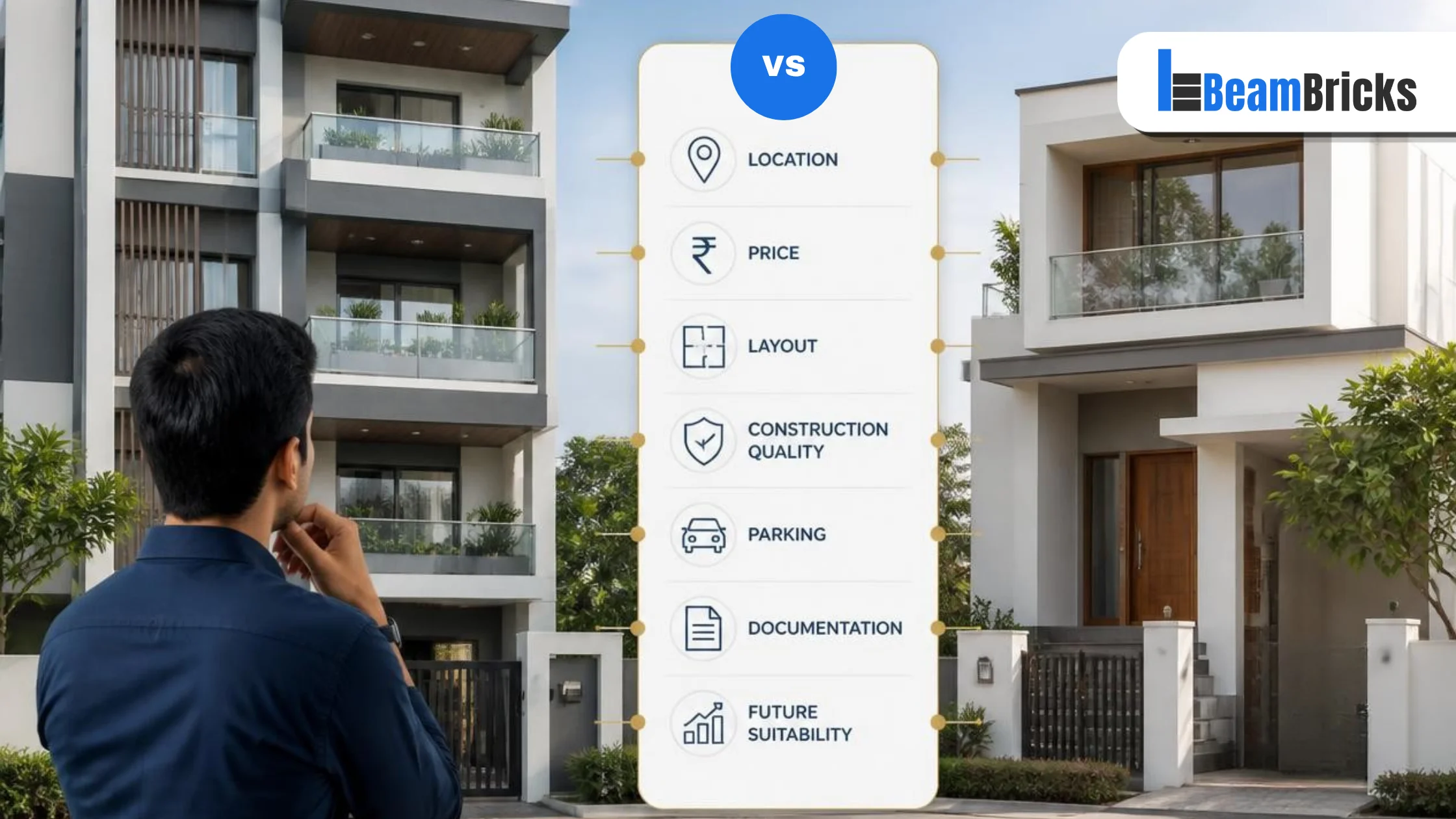 How to Compare Two Residential Properties Before Buying